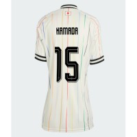 Billiga Japan Daichi Kamada #15 Borta fotbollskläder Dam VM 2026 Kortärmad